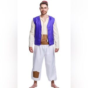 Men's Arab Aladdin Prince costume nwt